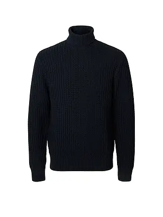 SELECTED | Rollkragenpullover SLHTOM | blau